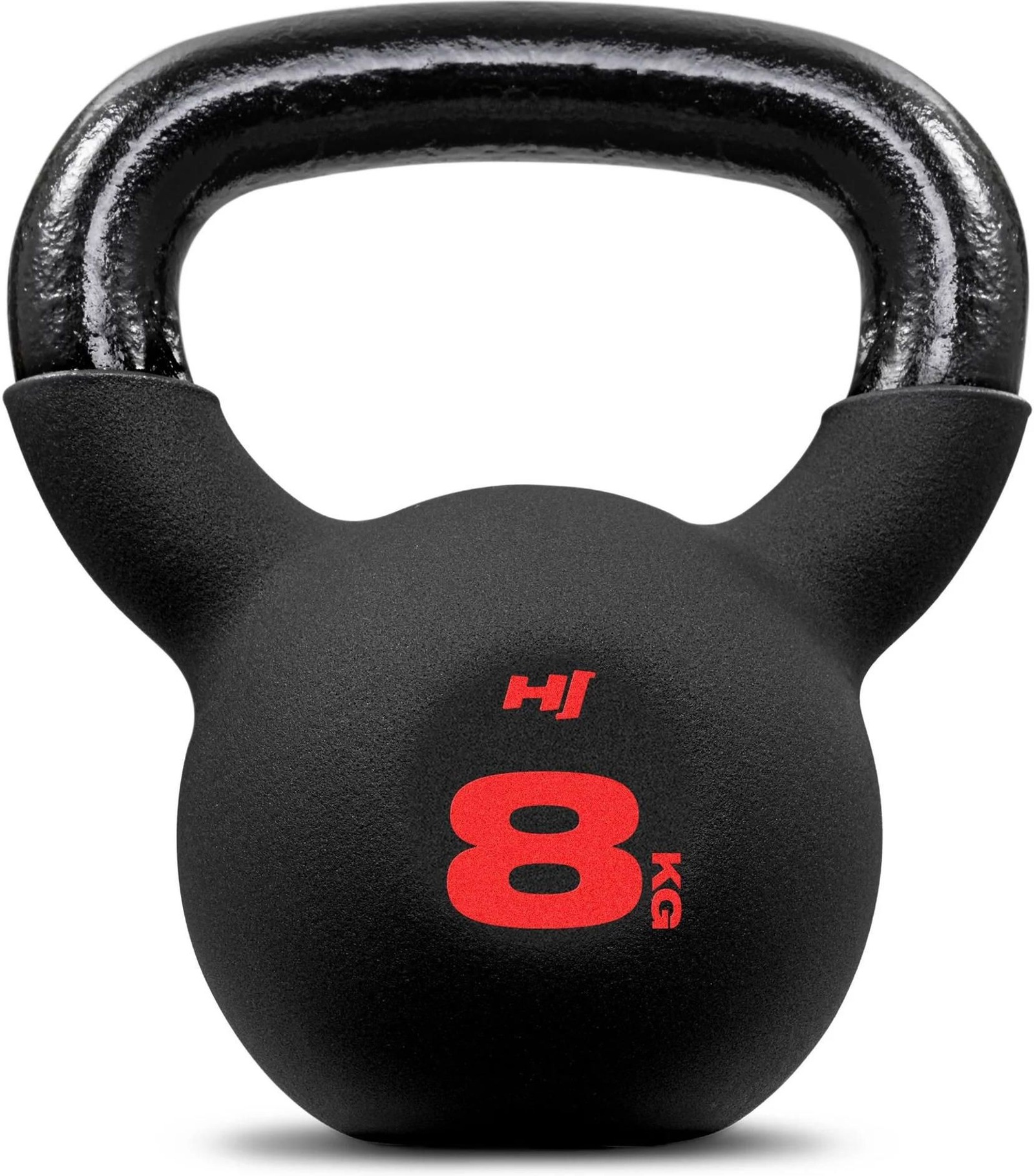 Test kettlebell żeliwnego Hop-Sport do treningu w domu